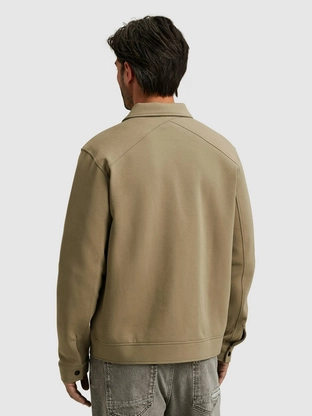 Cast Iron Zip jacket interlock sweat