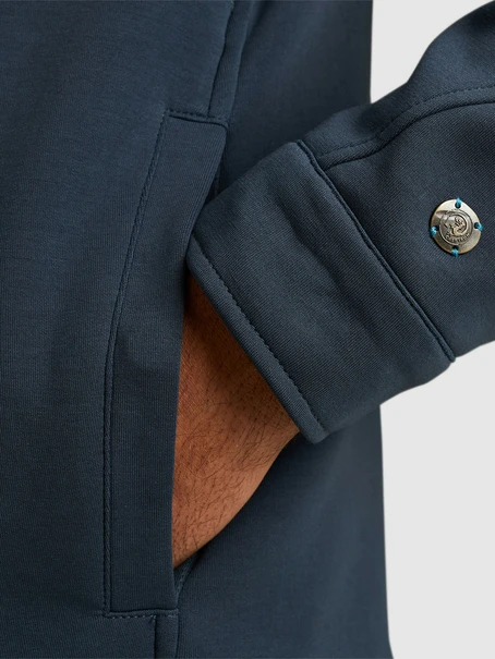 Cast Iron Zip jacket Interlock sweat