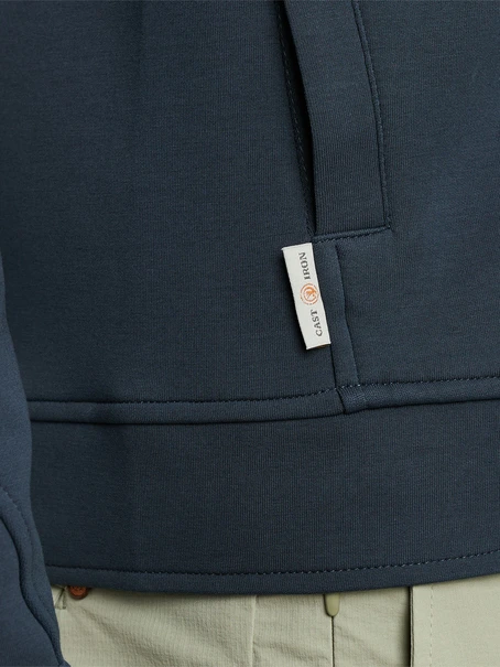 Cast Iron Zip jacket Interlock sweat