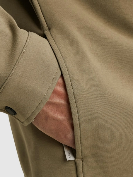 Cast Iron Zip jacket interlock sweat
