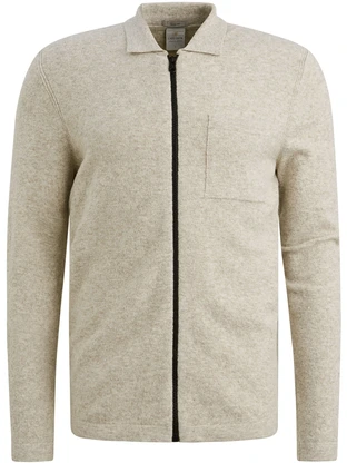 Cast Iron Zip jacket wool blend