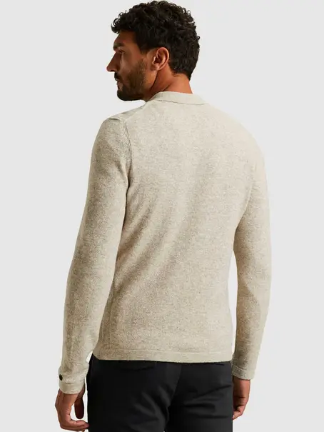 Cast Iron Zip jacket wool blend