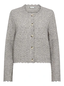 Co'couture PointelleCC Cardigan
