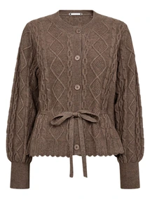 Co'couture RowCC Cable Tie Cardigan