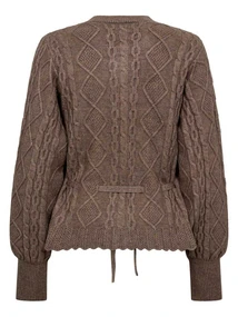 Co'couture RowCC Cable Tie Cardigan