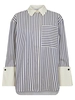 Co'couture SamsonCC Stripe Cuff Shirt