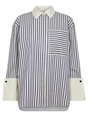 Co'couture SamsonCC Stripe Cuff Shirt