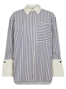 Co'couture SamsonCC Stripe Cuff Shirt