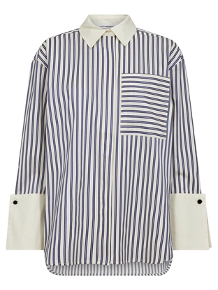 Co'couture SamsonCC Stripe Cuff Shirt