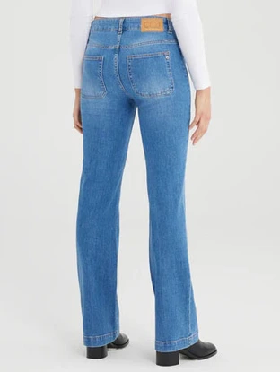 Cup of Joe denim high waist bootcut