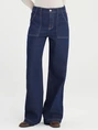 Cup of Joe denim high waist wide leg