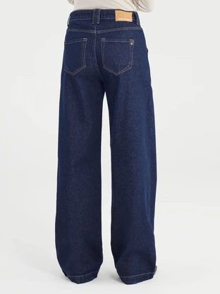Cup of Joe denim high waist wide leg