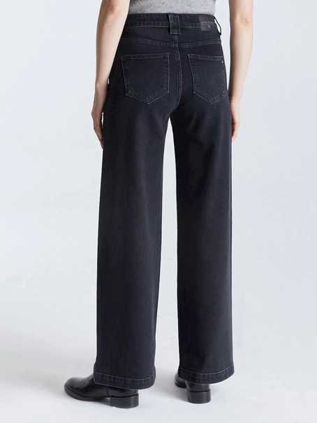 Cup of Joe denim high waist wide leg