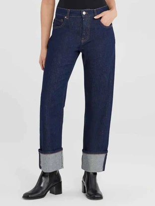 Cup of Joe denim mid waist straight