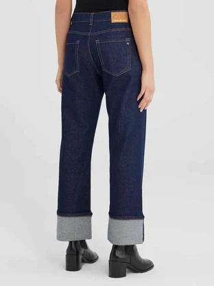 Cup of Joe denim mid waist straight