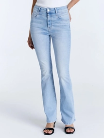 Cup of Joe denim ultra high waist flare