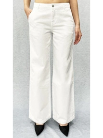 Cup of Joe denim wide leg chino