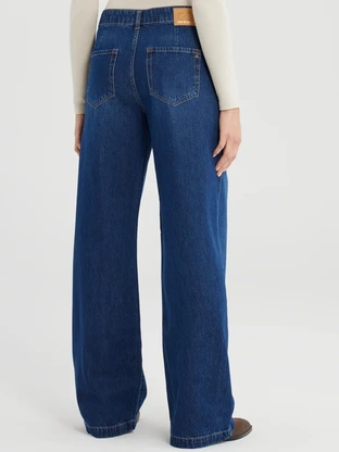 Cup of Joe denim wide leg chino