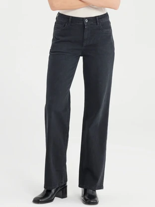 Cup of Joe denim wide leg jeans