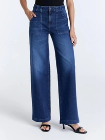 Cup of Joe denim wide leg