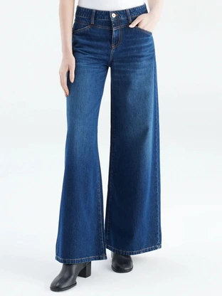 Cup of Joe denim wide leg