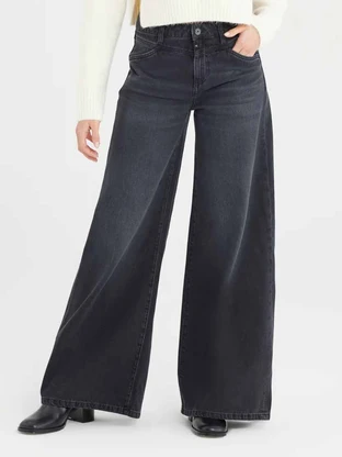 Cup of Joe denim wide leg