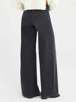 Cup of Joe denim wide leg