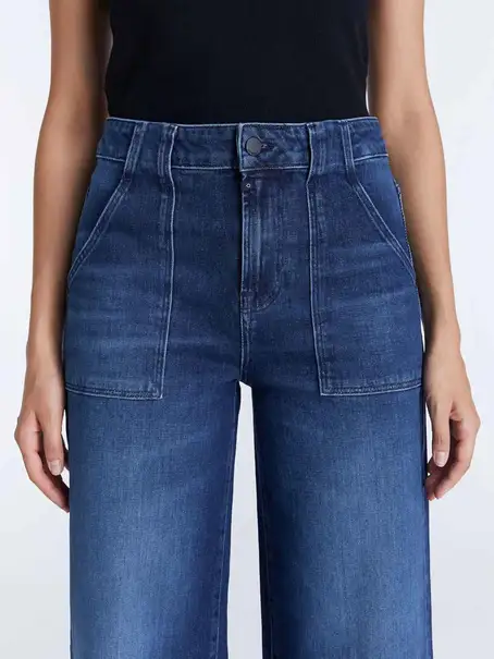 Cup of Joe denim wide leg