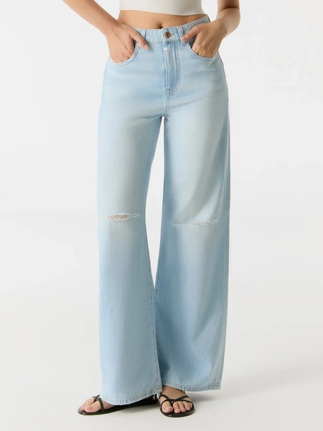Cup of Joe denim wide leg