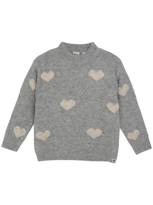 Daily7 Knitted Sweater Heart