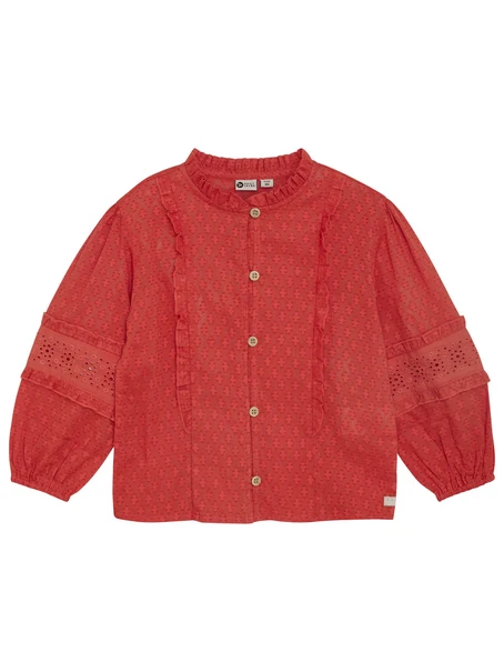 Daily7 Shirt Longsleeve Ruffle