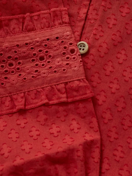 Daily7 Shirt Longsleeve Ruffle