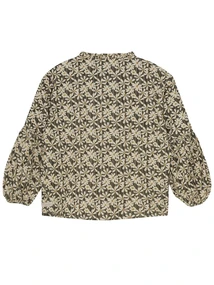 Daily7 Shirt Longsleeve Shiny Flower