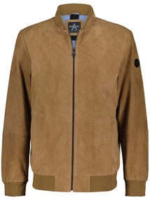 DNR Varcity Suède Lumber Jacket