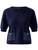 Donkerblauw