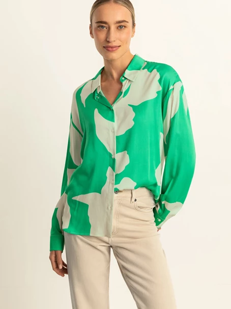 Expresso Allover printed blouse