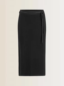 Expresso Knitted pencil skirt in a moss stitch