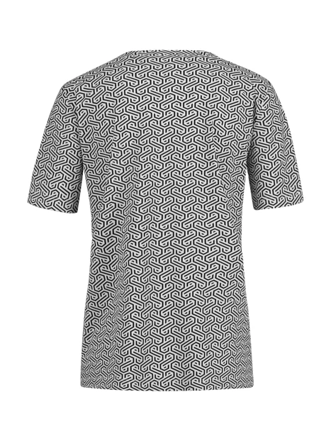 Expresso Printed travel top short sleeve