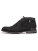 Floris van Bommel Floris Casual Black Nubuck print