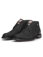 Floris van Bommel Floris Casual Black Nubuck print