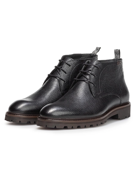 Floris van Bommel Floris Casual Black Printed leather
