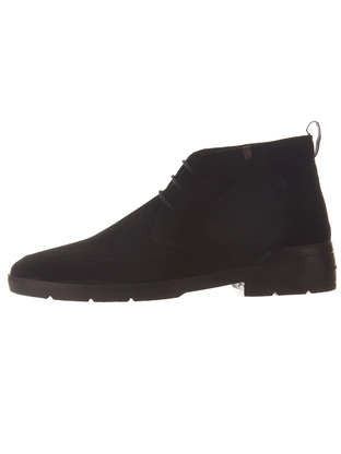 Floris van Bommel Floris Casual Black Suede