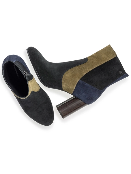 Floris van Bommel Floris Casual Black Suede