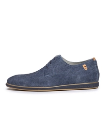 Floris van Bommel Floris Casual Blue Suede