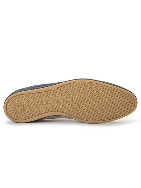 Floris van Bommel Floris Casual Blue Suede