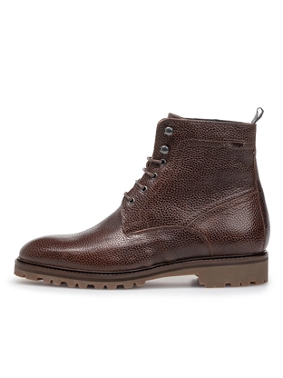 Floris van Bommel Floris Casual Brown Printed leather