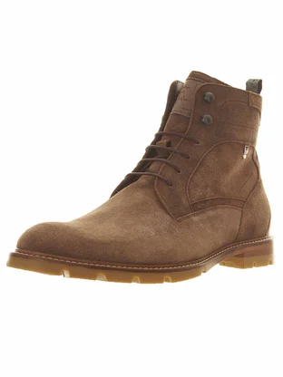 Floris van Bommel Floris Casual Cognac Suede