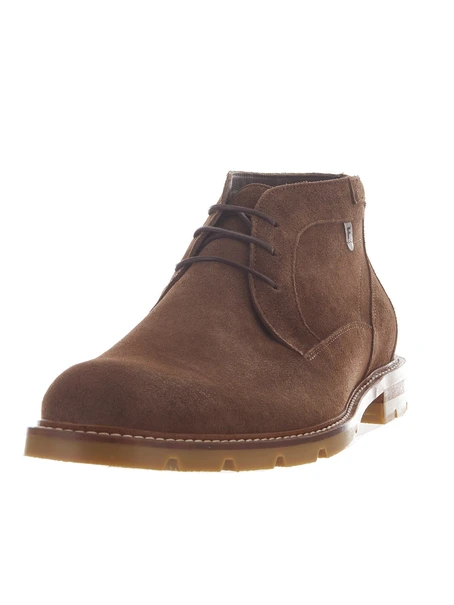 Floris van Bommel Floris Casual Cognac Suede