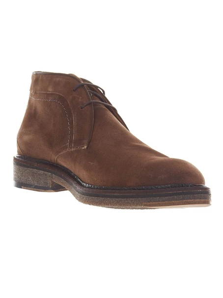 Floris van Bommel Floris Casual Cognac Suede