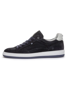 Floris van Bommel Floris Casual DarkBlue Suede